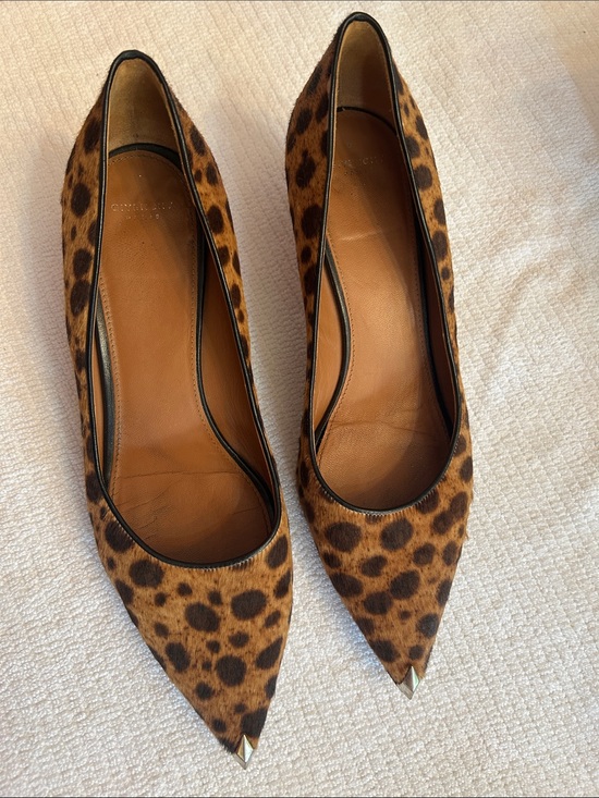 Givenchy Shoes - Givenchy Leopard-Print Pointed Toe Heels in Brown and Black